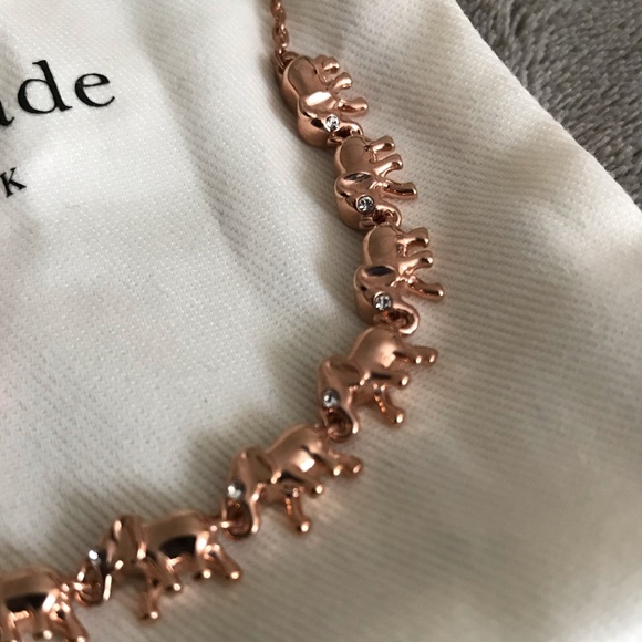 Kate Spade elephant necklace - Picture 5 of 8